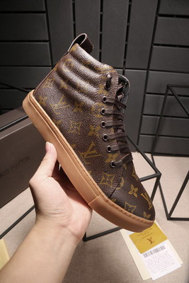 LV High-Top Fashion Men Shoes--098